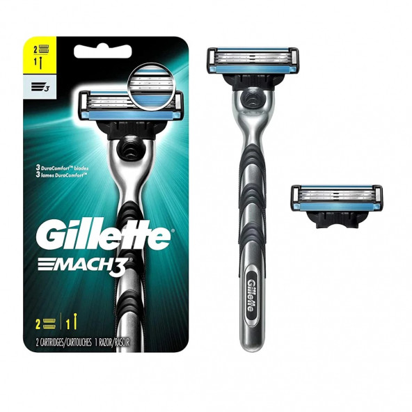 Gillette Mach 3 Makine 2Up - Resim 3