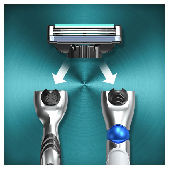 Gillette Mach 3 Makine 2Up - Resim 4