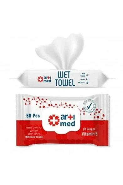 Artımed 60 Yaprak Islak Mendil ürün görseli 1