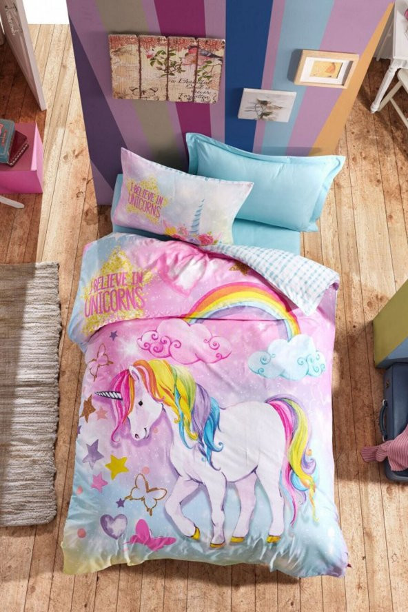 Junior Ranforce Tek Kişilik Nevresim Takımı Dream Mint ürün görseli 1