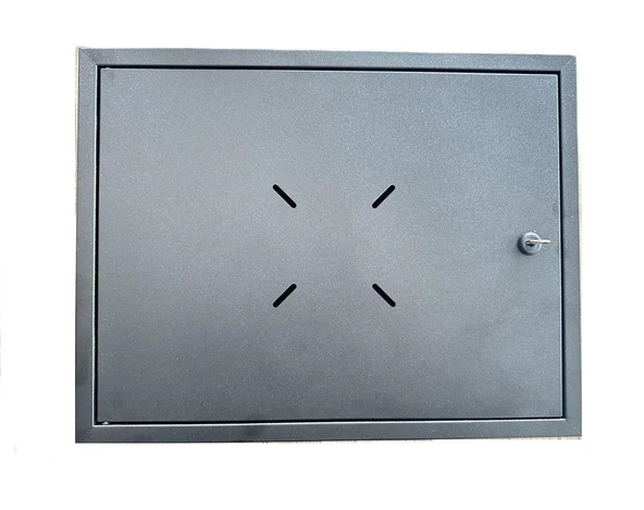 RBOX Metal Pano Siyah Kilitli Kayıt Cihazı Panosu ürün görseli 1