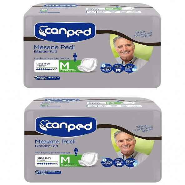 Canped Mesane Pedi Orta M Erkek 24 Lü ürün görseli 1