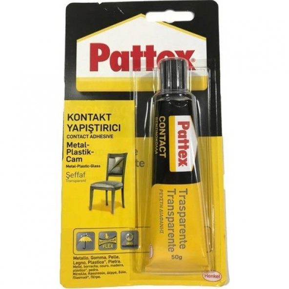 Pattex Kontakt Yapıştırıcı Metal Plas. Cam ürün görseli 1
