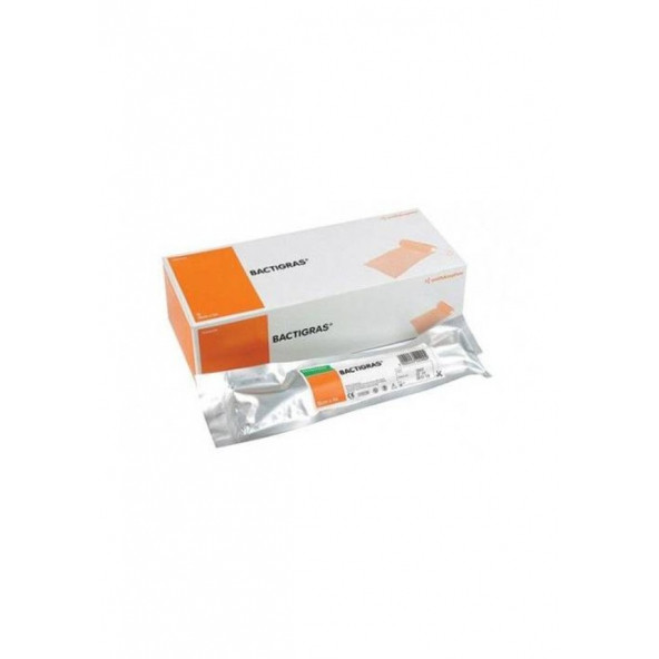 Smith & Nephew Bactigras Parafinli Gazlı Bez 15x100 cm Tül Sargı ürün görseli 1