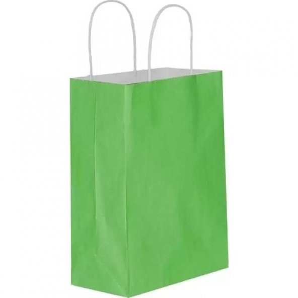 Umur Karton Çanta 9x18x23 ( Koyu Yeşil 70gr Kraft ) – 1 adet ürün görseli 1