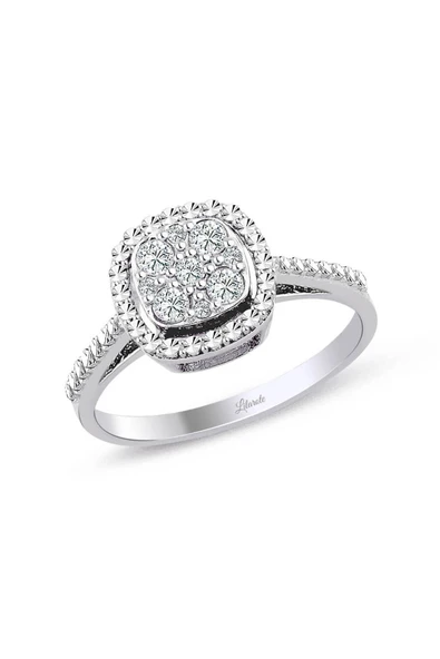 0.19 Ct Modern Tasarım Coronet Yüzük ürün görseli 1