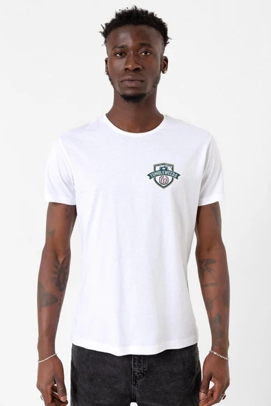 Revel Legacy Tumbleweeds Beyaz Erkek Bisikletyaka Tshirt ürün görseli 1