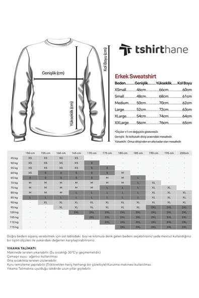 Squid Game Dalgona Candy Beyaz Erkek 2ip Sweatshirt - Resim 8