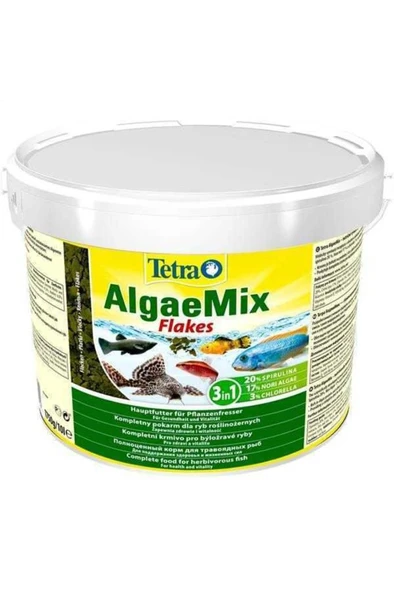 Tetra AlgaeMix 10 LT 1750 gr SKT:02/2027 Orjinal Anadolu Pet Ürünüdür ürün görseli 1