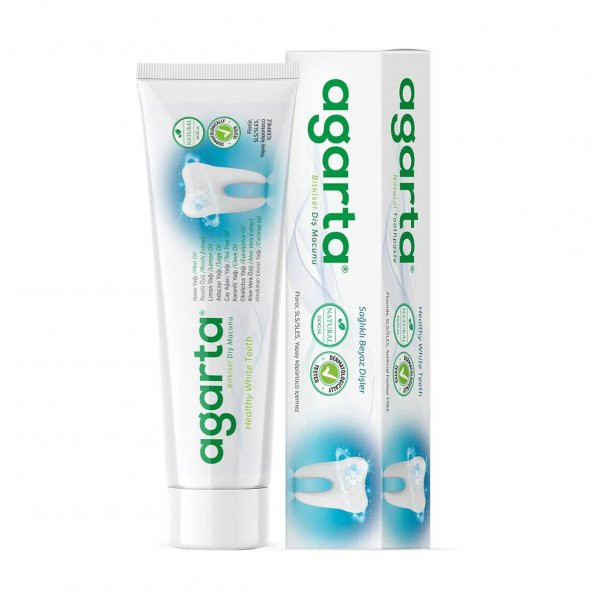 Agarta Doğal Bitki Özlü Florürsüz Diş Macunu 100 Ml 3 Adet ürün görseli 1