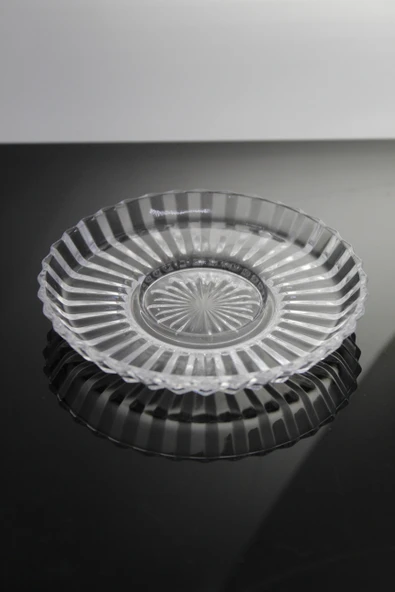 Paşabahçe Kristal Çay Tabağı 6 lı 68057 - Resim 3