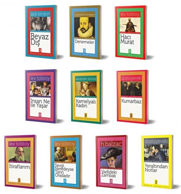 Venedik Dünya Klasikleri 10 Kitap ürün görseli 1