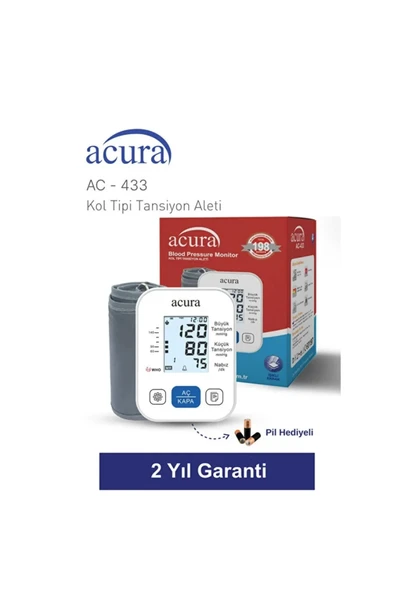 ACURA AC 433 TANSIYON ALETI KOLDAN ürün görseli 1