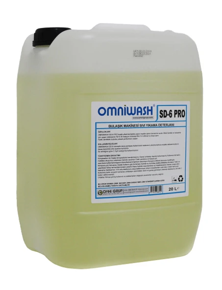 Omniwash SD-6 Pro 23,3 Kg Endüstriyel Bulaşık Makine Deterjanı ürün görseli 1