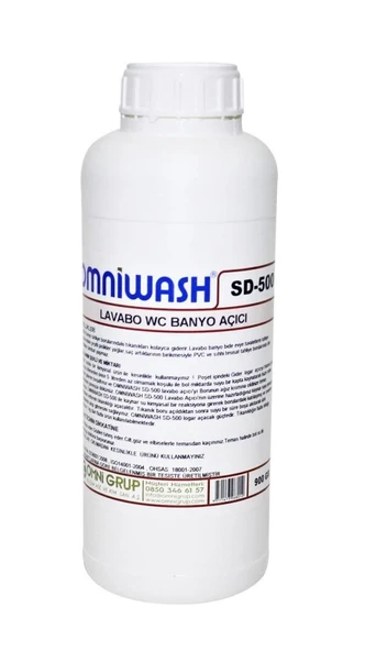 Omniwash SD-500 Lavabo Aç 900 gr ürün görseli 1