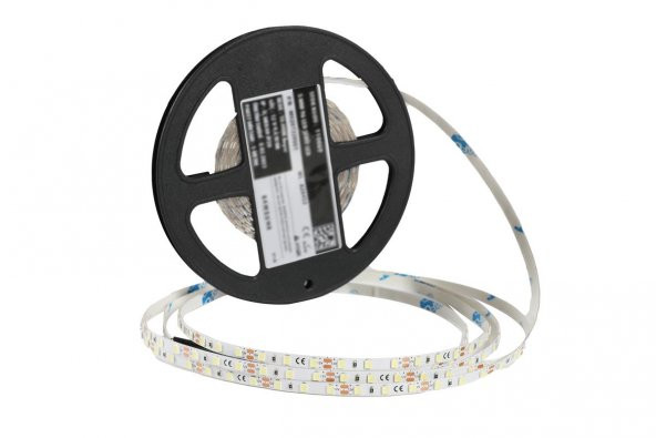 5 Metre Şerit Led Samsung Çipli İç Mekan IP20 24 V 12 W 6.500K Beyaz ürün görseli 1