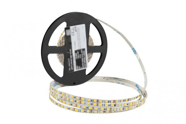 5 Metre Şerit Led Samsung Çipli İç Mekan IP20 12 V 9,6 W 3.000K Gün Işığı ürün görseli 1