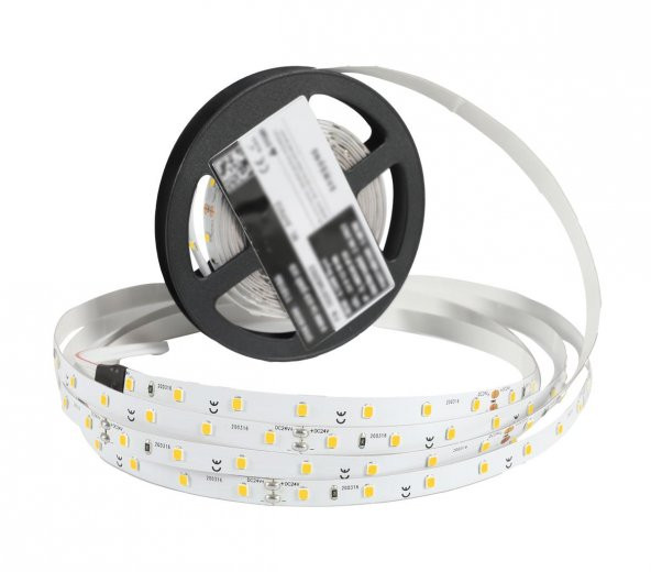 5 Metre Şerit Led Samsung Çipli İç Mekan IP20 24 V 12 W 3.000K Gün Işığı ürün görseli 1