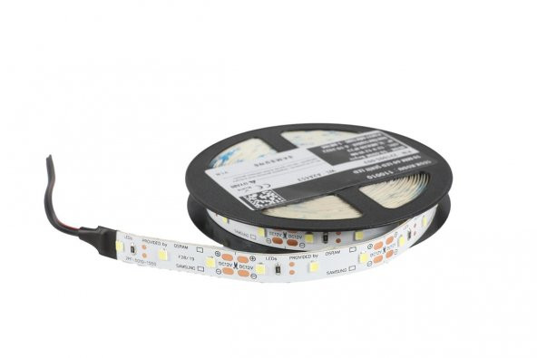 5 Metre Şerit Led Samsung Çipli Nano Hybrid IP65 12 V 9,6 W Led 6.500K Beyaz ürün görseli 1
