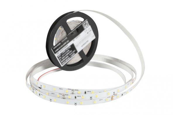 5 Metre Şerit Led Samsung Çipli İç Mekan IP20 24 V 12 W 10.000K Beyaz ürün görseli 1