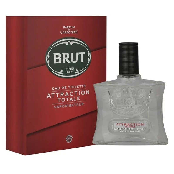 Brut Parfüm Erkek/Men 100ML Attraction Totale Edt (Kırmızı) ürün görseli 1