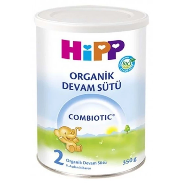 Hipp Organik Combiotic Bebek Sütü 350GR No:2 (6. Aydan İtibaren) ürün görseli 1