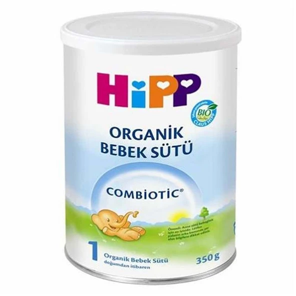 Hipp Organik Combiotic Bebek Sütü 350GR No:1 (0-6 Ay Doğumdan İtibaren) ürün görseli 1