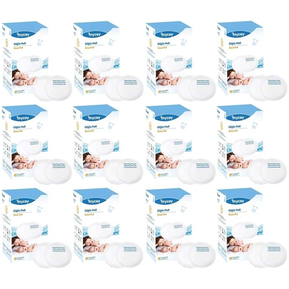 Mycey Göğüs Pedi (40 Lı) 480 Adet (12PK*40) ürün görseli 1