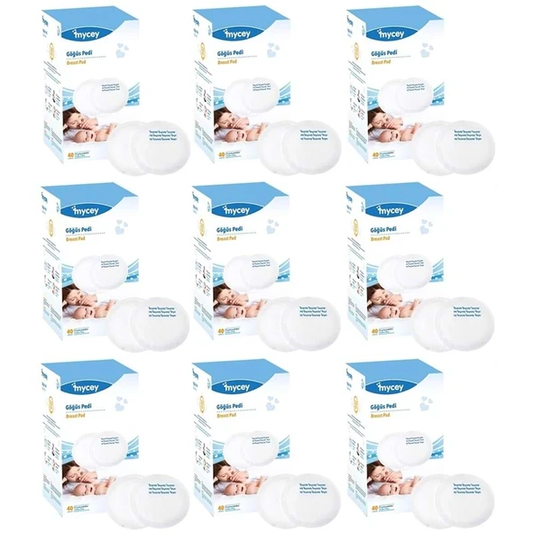 Mycey Göğüs Pedi (40 Lı) 360 Adet (9PK*40) ürün görseli 1