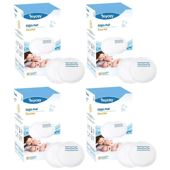 Mycey Göğüs Pedi (40 Lı) 160 Adet (4PK*40) ürün görseli 1