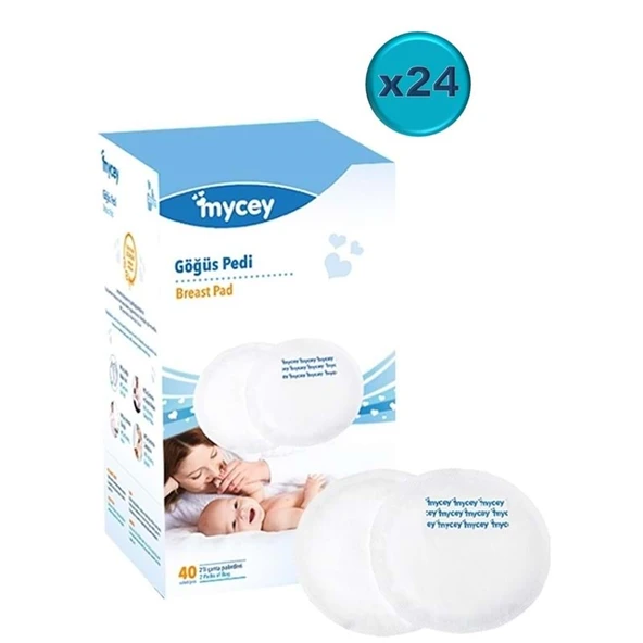 Mycey Göğüs Pedi (40 Lı) 960 Adet (24PK*40) ürün görseli 1