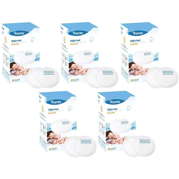 Mycey Göğüs Pedi (40 Lı) 200 Adet (5PK*40) ürün görseli 1