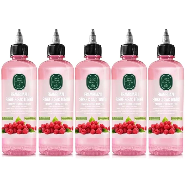Eyüp Sabri Tuncer Saç Toniği 500ML Frambuazlı Sirkeli (5 Li Set) ürün görseli 1