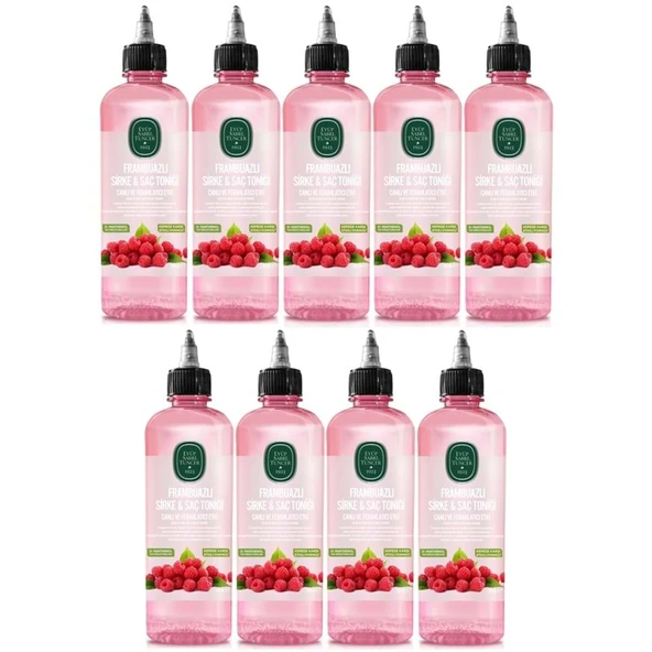 Eyüp Sabri Tuncer Saç Toniği 500ML Frambuazlı Sirkeli (9 Lu Set) ürün görseli 1