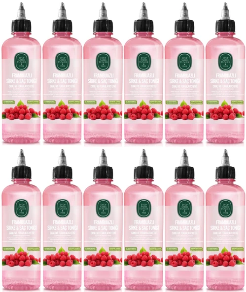 Eyüp Sabri Tuncer Saç Toniği 500ML Frambuazlı Sirkeli (12 Li Set) ürün görseli 1