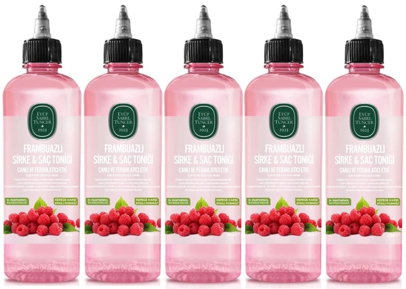Eyüp Sabri Tuncer Saç Toniği 500ML Frambuazlı Sirkeli (5 Li Set) ürün görseli 1