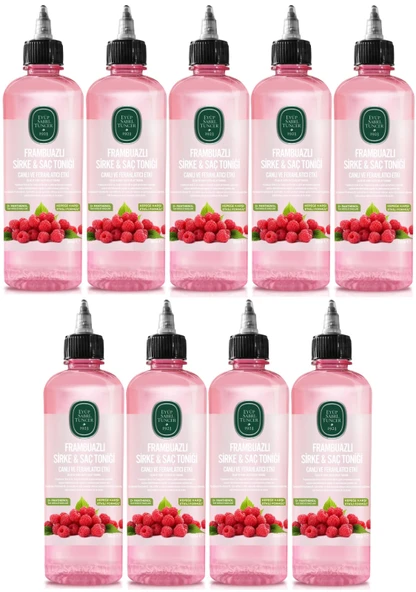 Eyüp Sabri Tuncer Saç Toniği 500ML Frambuazlı Sirkeli (9 Lu Set) ürün görseli 1
