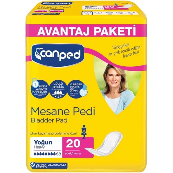 Canped Mesane Pedi Avantaj Pk Klasik L - Large - Büyük Boy Yoğun (İç Adet 20 Li) Tekli Pk ürün görseli 1