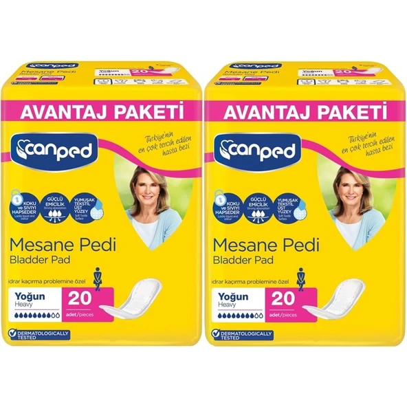 Canped Mesane Pedi Avantaj Pk Klasik L-Büyük Boy Yoğun 40 Adet ürün görseli 1
