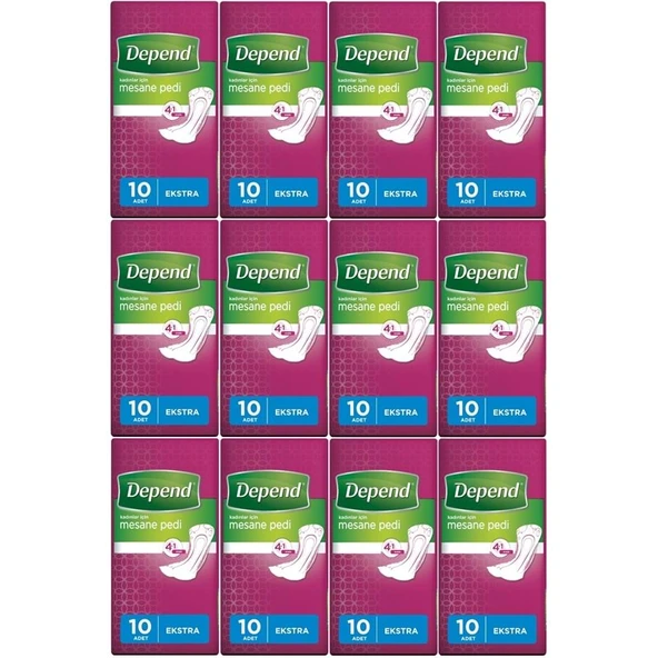 Depend Mesane Pedi Kadın Ekstra 120 Adet ürün görseli 1