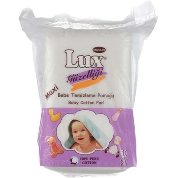 Lux Bebek Temizleme Pamuğu 60 Adet Tekli Pk ürün görseli 1