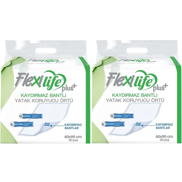 Flexi Life Yetişkin Alt Açma Yatak Koruyucu Örtü 60*90CM 60 Adet Kaydırmaz ürün görseli 1