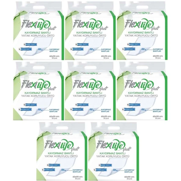 Flexi Life Yetişkin Alt Açma Yatak Koruyucu Örtü 60*90CM 240 Adet Kaydırmaz ürün görseli 1