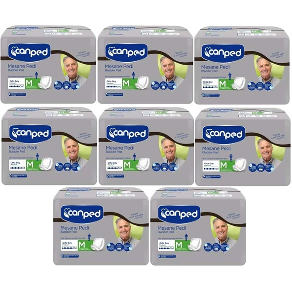 Canped Mesane Pedi Klasik Erkek M - Orta 96 Adet (8PK*12) ürün görseli 1