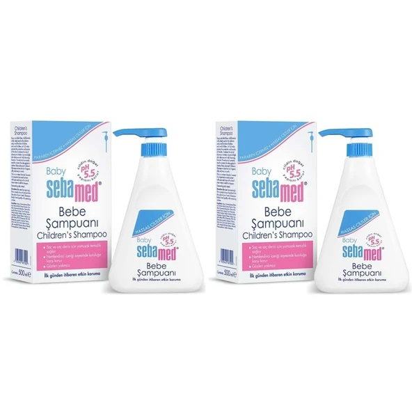 Sebamed Bebek Şampuanı 500ML Pompalı (2 Li Set) ürün görseli 1
