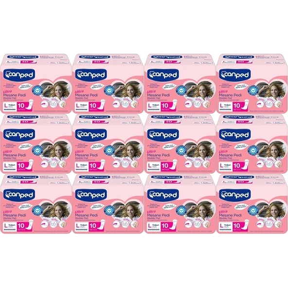 Canped Mesane Pedi Ultra L - Large - Büyük - Yoğun 120 Adet (12PK*10) ürün görseli 1
