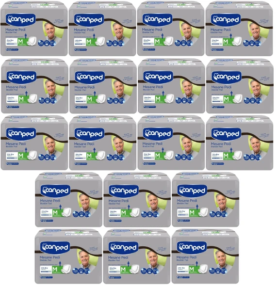 Canped Mesane Pedi Klasik Erkek M - Orta 216 Adet (18PK*12) ürün görseli 1