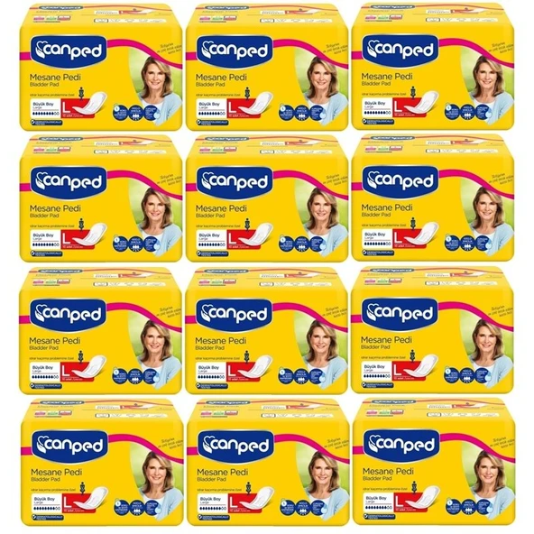 Canped Mesane Pedi Klasik L - Large - Büyük Boy 120 Adet ürün görseli 1