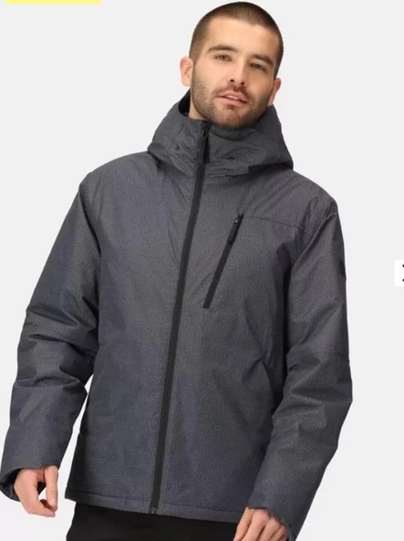 Regetta Harridge Waterproof Walking Jacket Erkek Mont Gri RMP366 ürün görseli 1