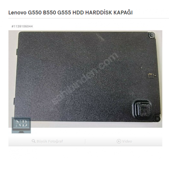 Lenovo G550 20023 HDD HARDDİSK KAPAĞI ürün görseli 1